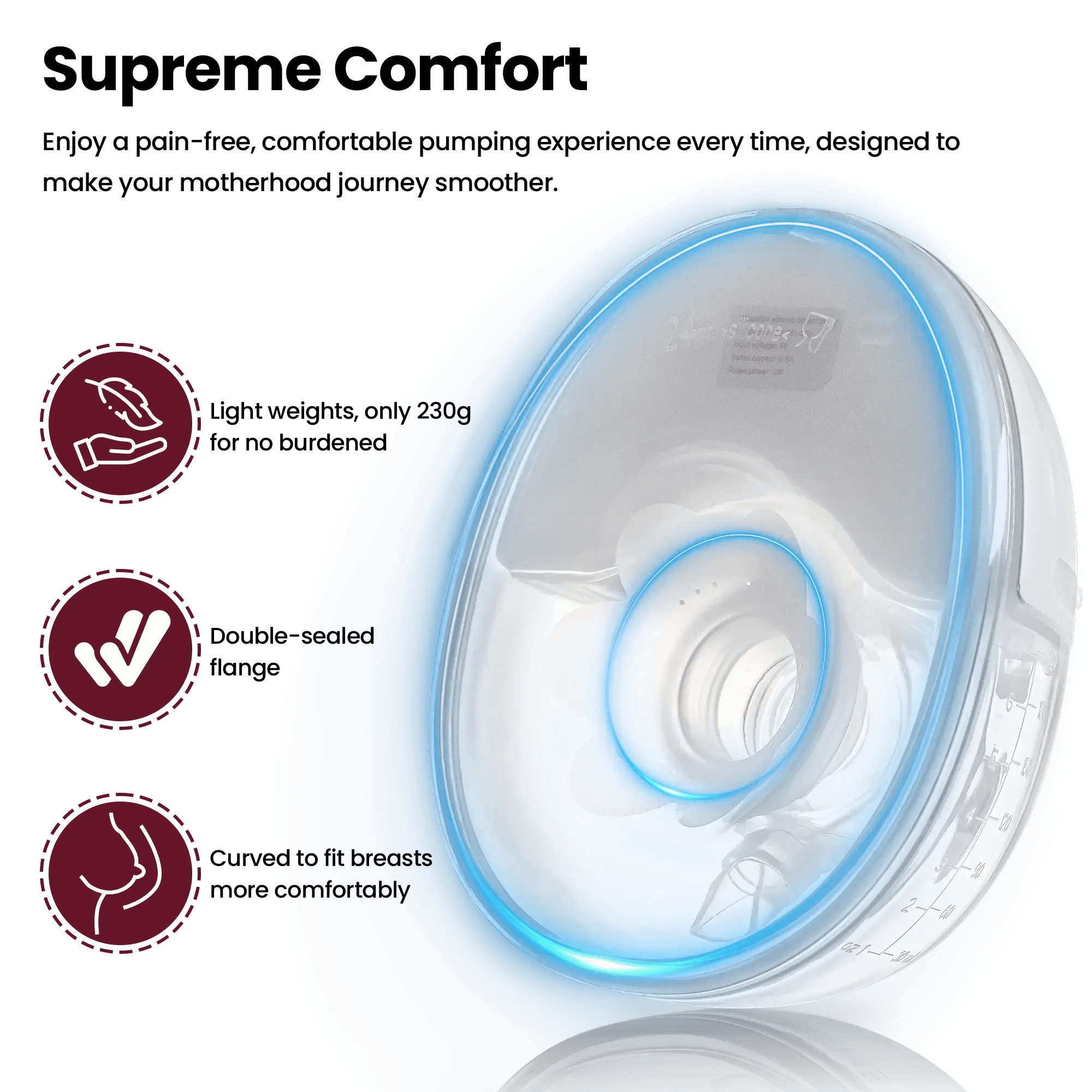 Olivia by Lolafo Wearable Breast Pump - Olivia by Lolafo